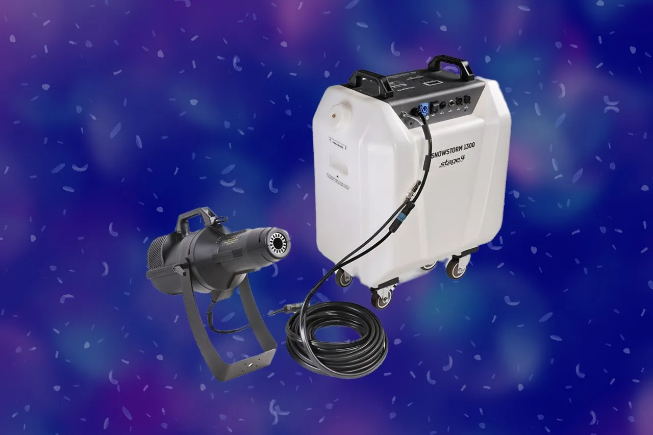 Новый генератор снега STAGE4 SNOWSTORM 1300 Новый генератор снега STAGE4 SNOWSTORM 1300