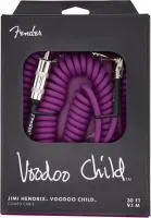 FENDER HENDRIX VOODOO CHILD CABLE PURPLE FENDER HENDRIX VOODOO CHILD CABLE PURPLE