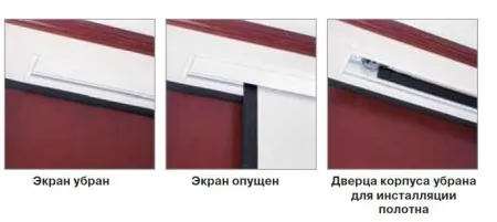 Купить Draper Access/V NTSC (3:4) 381/150" 221*295 XH600V (HDG) ebd 12" по выгодной цене в Екатеринбурге