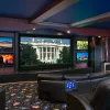 Купить Draper Clarion HDTV (9:16) 338/133" 165*295 XH600V (HDG) Vel-Tex по выгодной цене в Екатеринбурге