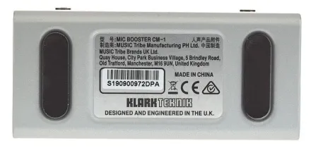 KLARK TEKNIK MIC BOOSTER CM-1 KLARK TEKNIK MIC BOOSTER CM-1