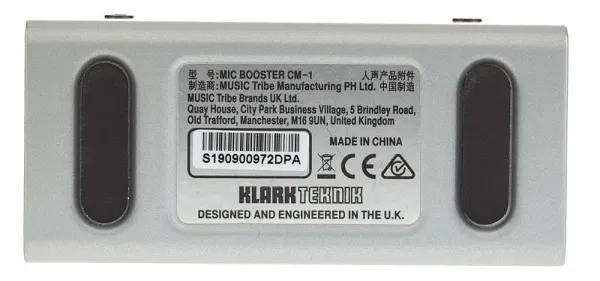 KLARK TEKNIK MIC BOOSTER CM-1