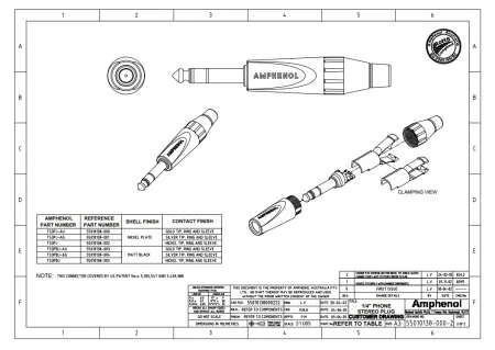 Купить AMPHENOL TS3PJ по выгодной цене в Екатеринбурге