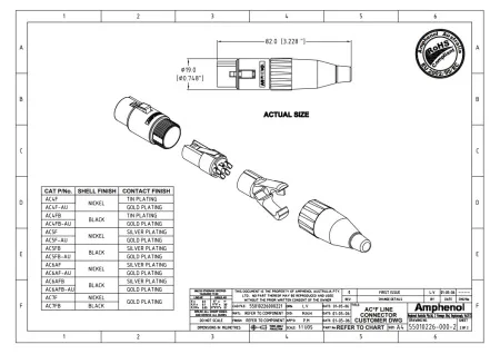Купить AMPHENOL AC5F по выгодной цене в Екатеринбурге