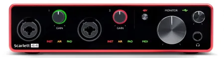 Купить FOCUSRITE Scarlett 4i4 3rd Gen по выгодной цене в Екатеринбурге