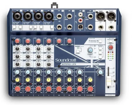 Купить SOUNDCRAFT NOTEPAD-12FX по выгодной цене в Екатеринбурге