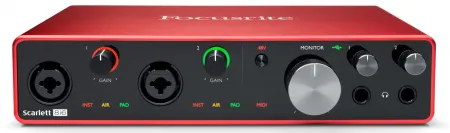 Купить FOCUSRITE Scarlett 8i6 3rd Gen по выгодной цене в Екатеринбурге