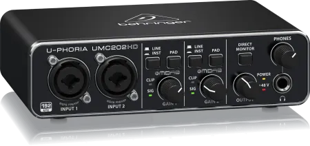 Купить BEHRINGER UMC202HD по выгодной цене в Екатеринбурге
