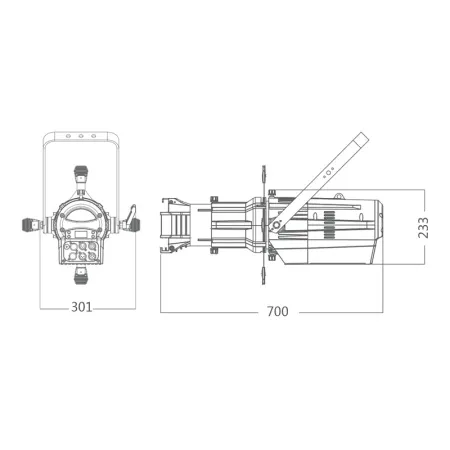 SILVER STAR SS847XAL ECLIPSE 1000 RGBAL (без оптики)