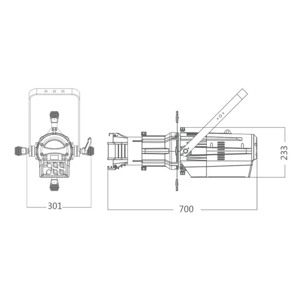 SILVER STAR SS847XAL ECLIPSE 1000 RGBAL (без оптики)