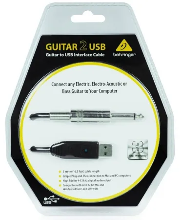 Купить BEHRINGER GUITAR2USB по выгодной цене в Екатеринбурге