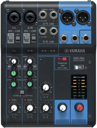 Купить YAMAHA MG06 за 14&nbsp;990 ₽
