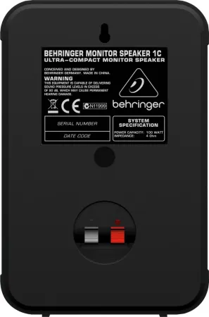 Купить BEHRINGER 1C-BK по выгодной цене в Екатеринбурге