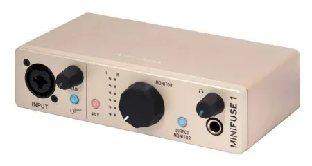 Купить Arturia MiniFuse 1 Champagne по выгодной цене в Екатеринбурге