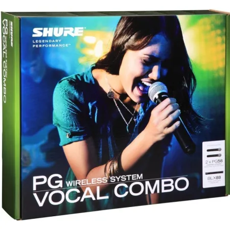 Купить SHURE BLX288E/PG58 M17 по выгодной цене в Екатеринбурге