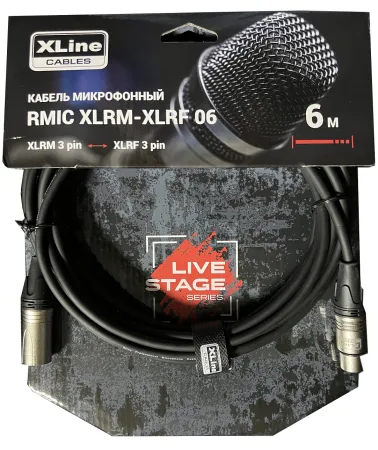 Купить XLINE Cables RMIC XLRM-XLRF 06 по выгодной цене в Екатеринбурге