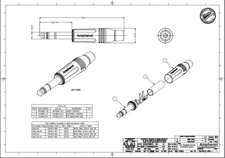Купить AMPHENOL ACPS-GN-AU по выгодной цене в Екатеринбурге