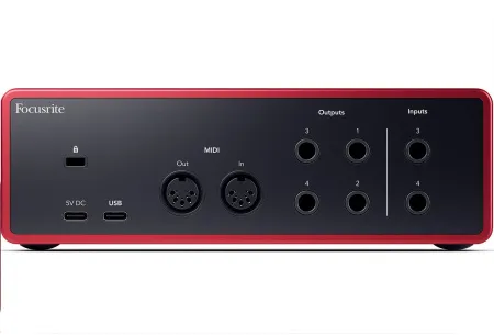 Купить FOCUSRITE Scarlett 4i4 4th Gen по выгодной цене в Екатеринбурге