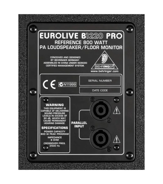 BEHRINGER B1220 PRO