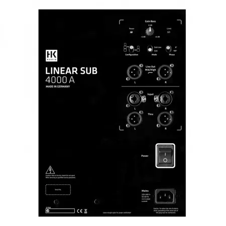 Купить HK AUDIO L SUB 4000 A по выгодной цене в Екатеринбурге