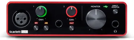 Купить FOCUSRITE Scarlett Solo 3rd gen по выгодной цене в Екатеринбурге