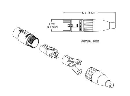 Купить AMPHENOL AC3FB по выгодной цене в Екатеринбурге