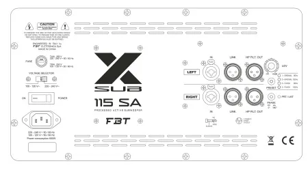 Купить FBT X-SUB 115SA по выгодной цене в Екатеринбурге