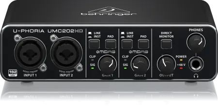 Купить BEHRINGER UMC202HD по выгодной цене в Екатеринбурге