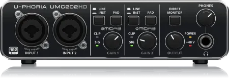 Купить BEHRINGER UMC202HD по выгодной цене в Екатеринбурге