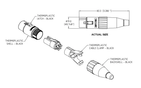 Купить AMPHENOL AC3FCP по выгодной цене в Екатеринбурге