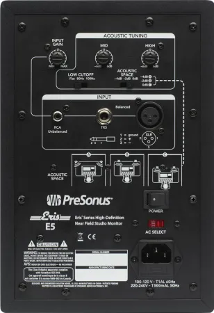 Купить PreSonus Eris E5 по выгодной цене в Екатеринбурге