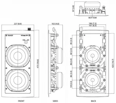 Купить Tannoy IW 62S-WH по выгодной цене в Екатеринбурге