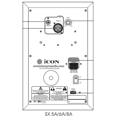 Купить Icon SX-6A (пара) по выгодной цене в Екатеринбурге
