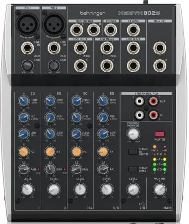 Купить BEHRINGER XENYX 802S по выгодной цене в Екатеринбурге