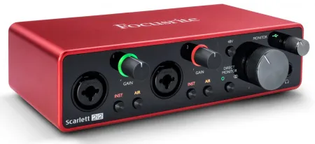 Купить FOCUSRITE Scarlett 2i2 3rd gen по выгодной цене в Екатеринбурге