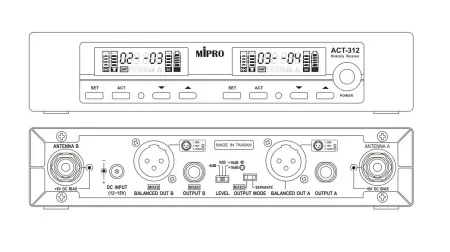 Купить Mipro ACT-312 (518-542 MHz) по выгодной цене в Екатеринбурге