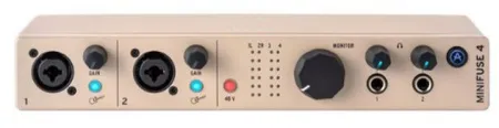 Купить Arturia MiniFuse 4 Champagne по выгодной цене в Екатеринбурге
