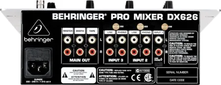 BEHRINGER DX626