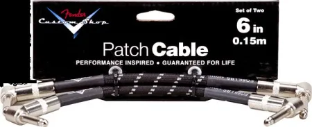 Купить FENDER 6` CABLE BLK 2 PACK по выгодной цене в Екатеринбурге