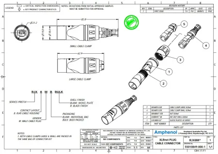 Купить AMPHENOL RJX8MB по выгодной цене в Екатеринбурге
