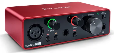 Купить FOCUSRITE Scarlett Solo 3rd gen по выгодной цене в Екатеринбурге