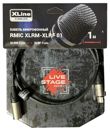 Купить Xline Cables RMIC XLRM-XLRF 01 по выгодной цене в Екатеринбурге