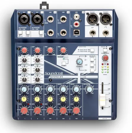 Купить SOUNDCRAFT Notepad-8FX по выгодной цене в Екатеринбурге