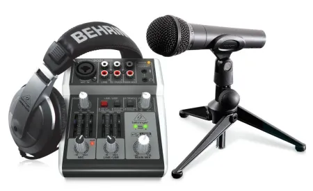 Купить BEHRINGER PODCASTUDIO 2 USB по выгодной цене в Екатеринбурге