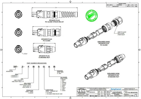 Купить AMPHENOL SP-4-FS по выгодной цене в Екатеринбурге