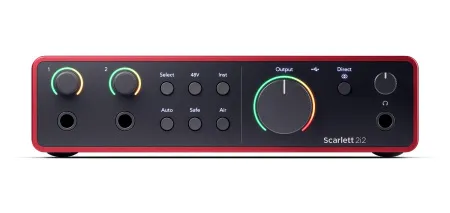 Купить FOCUSRITE Scarlett 2i2 4th Gen по выгодной цене в Екатеринбурге