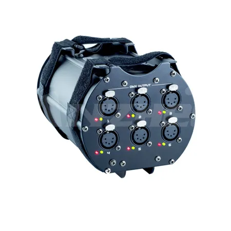 ANZHEE DMX Splitter 6 Branch 5pin