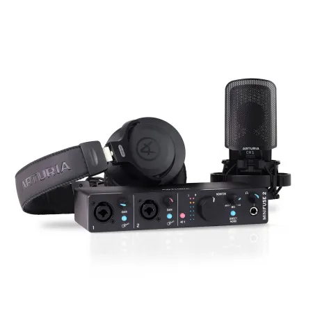 Купить Arturia MiniFuse Recording Pack Black за 30&nbsp;990 ₽
