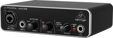 Купить BEHRINGER UMC22 по выгодной цене в Екатеринбурге