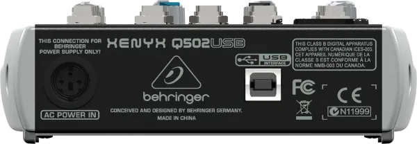 BEHRINGER Q502USB BEHRINGER Q502USB